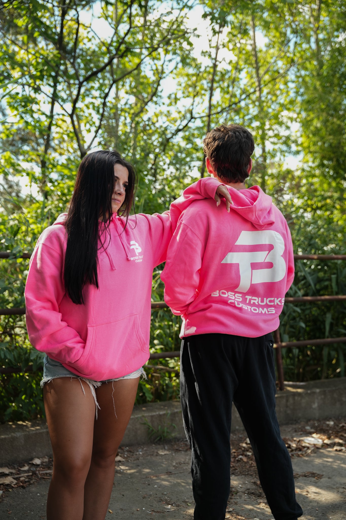 Hot Pink BTC Hoodie
