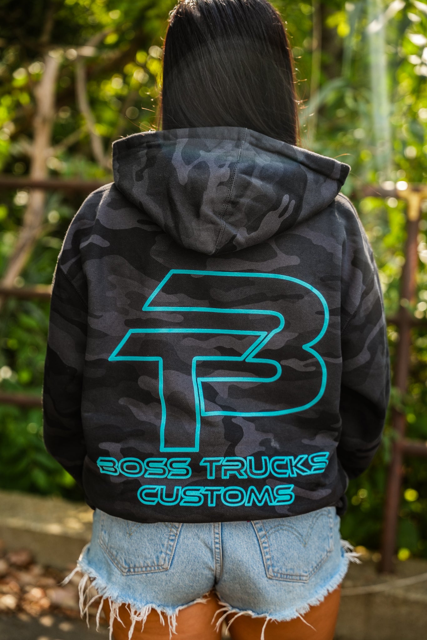 Black Camo BTC Hoodie