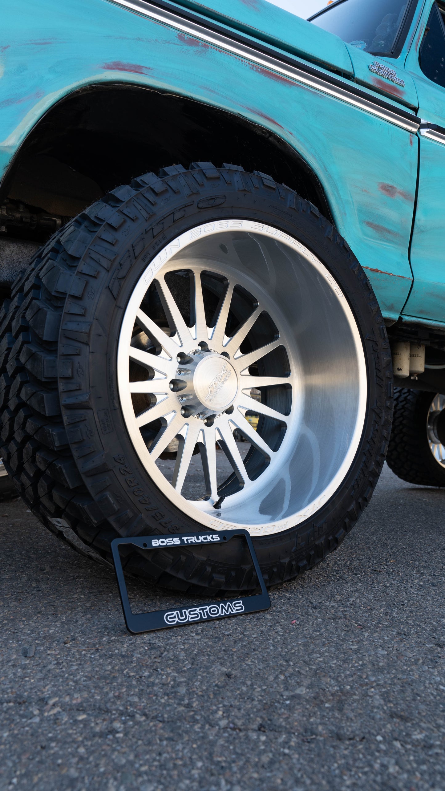 BTC License Plate Bracket