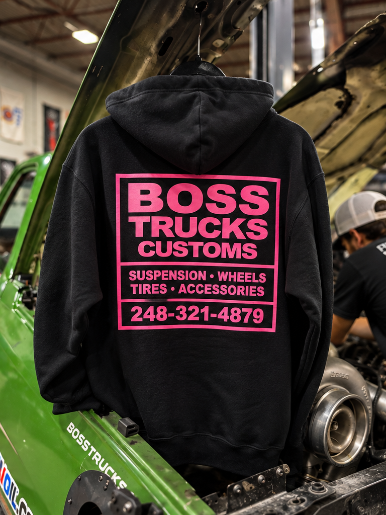 BTC SHOP HOODIE PINK